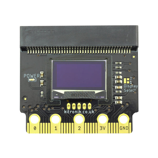 VIEW Graphics 128 OLED display 128x64 for BBC micro:bit