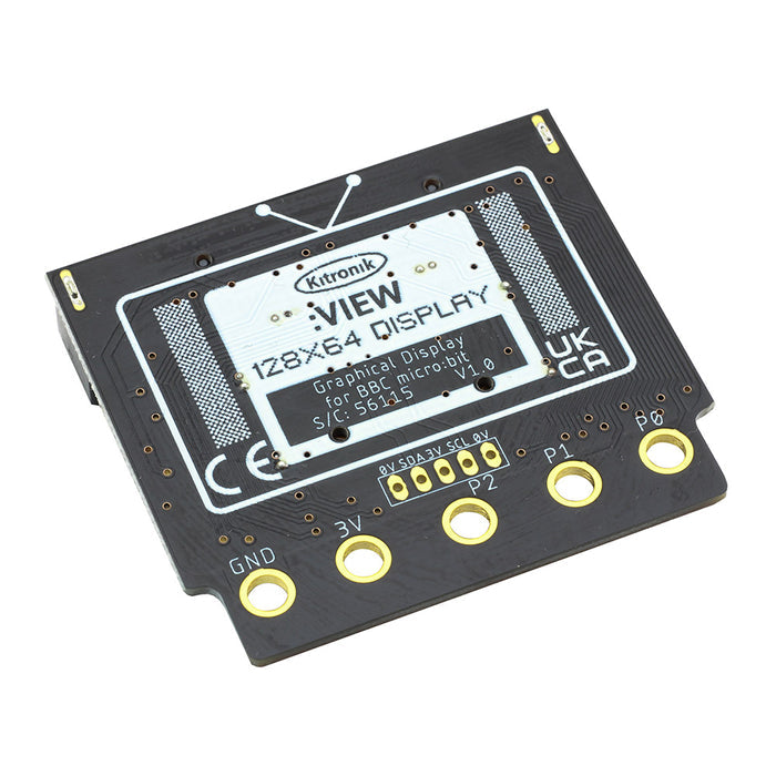 VIEW Graphics 128 OLED display 128x64 for BBC micro:bit