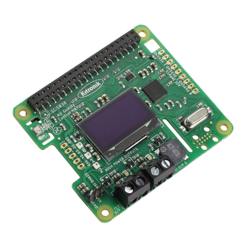 Kitronik Air Quality Control HAT for Raspberry Pi