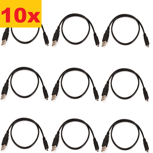 Micro USB Cable Club (10 Pack)