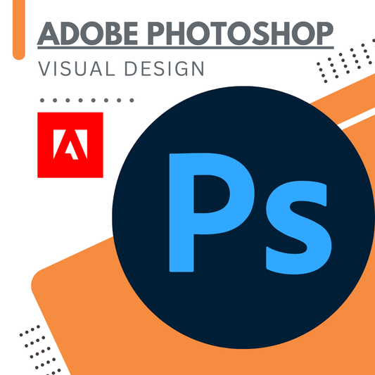Adobe Photoshop - Visual Design Certification - Courseware + Practice Test + Exam Voucher Bundle