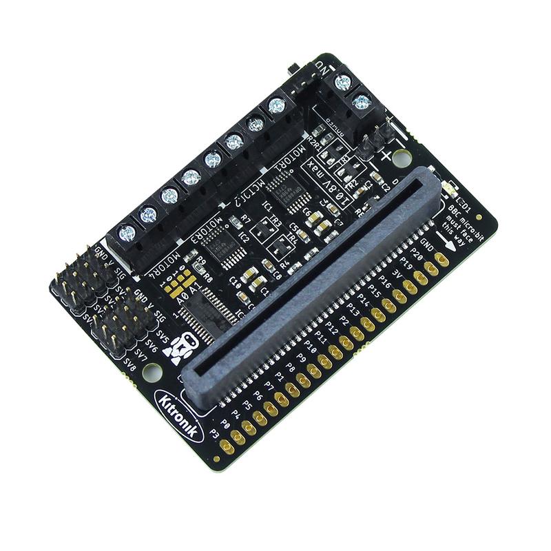 Compact All-In-One Robotics Board for micro:bit
