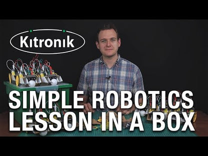 Kitronik Lesson in a Box Simple Robotics for the BBC micro:bit Class pack