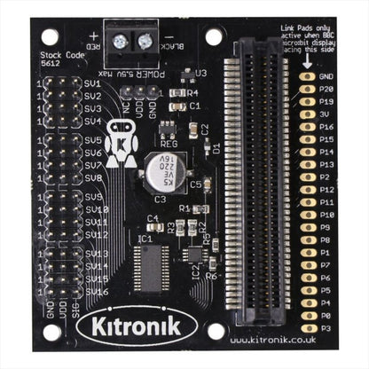 Servo Driver Board for the micro:bit